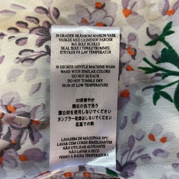 NWT ByTiMo | Summer Floral Print Button Front Midi Dress XS - Picture 11 of 11